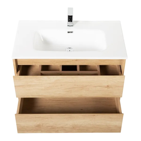 Тумба с раковиной BelBagno KRAFT-800-2C-SO-RNN Rovere Nebrasca Nature (2)
