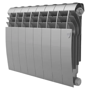 Радиатор Royal Thermo BiLiner 350 Silver Satin - 8 секц.