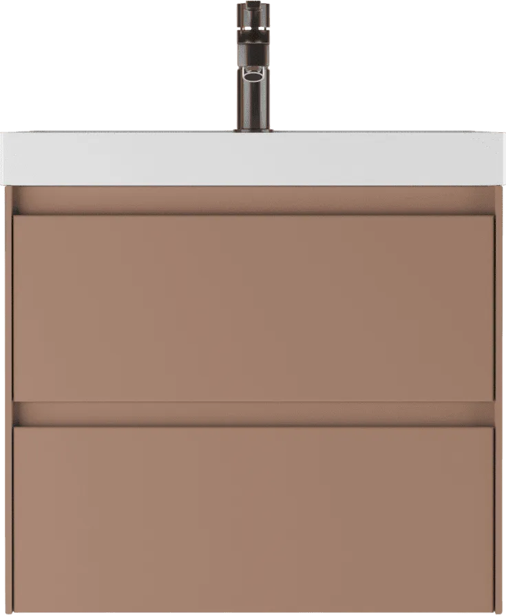 Тумба с раковиной Домино-Unit 60 Verona В2 Мокко Домино (2)