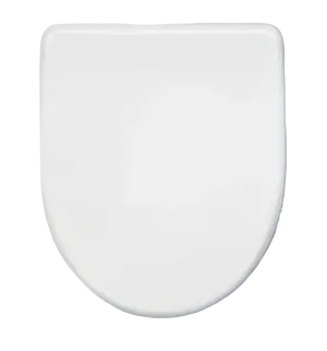 Сиденье для унитаза Sanita, с микролифтом, с крышкой, дюропласт, белое