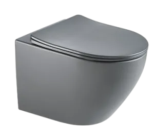 Унитаз подвесной Piano Ceramic-PC-PC-003G серый