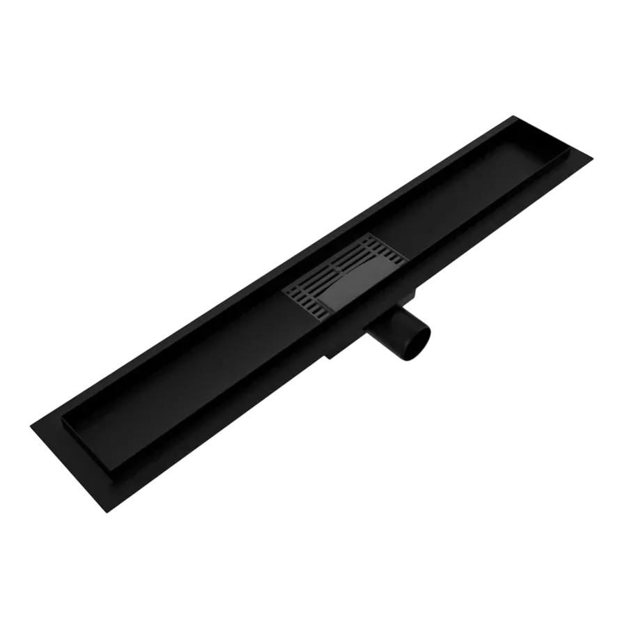 Душевой лоток Watersense Amelia 60x10 W00462 черный (4)