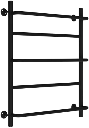 Полотенцесушитель электрический Termax Волна 500*600 [Левое.п., Чёрный, TEL75060-2]