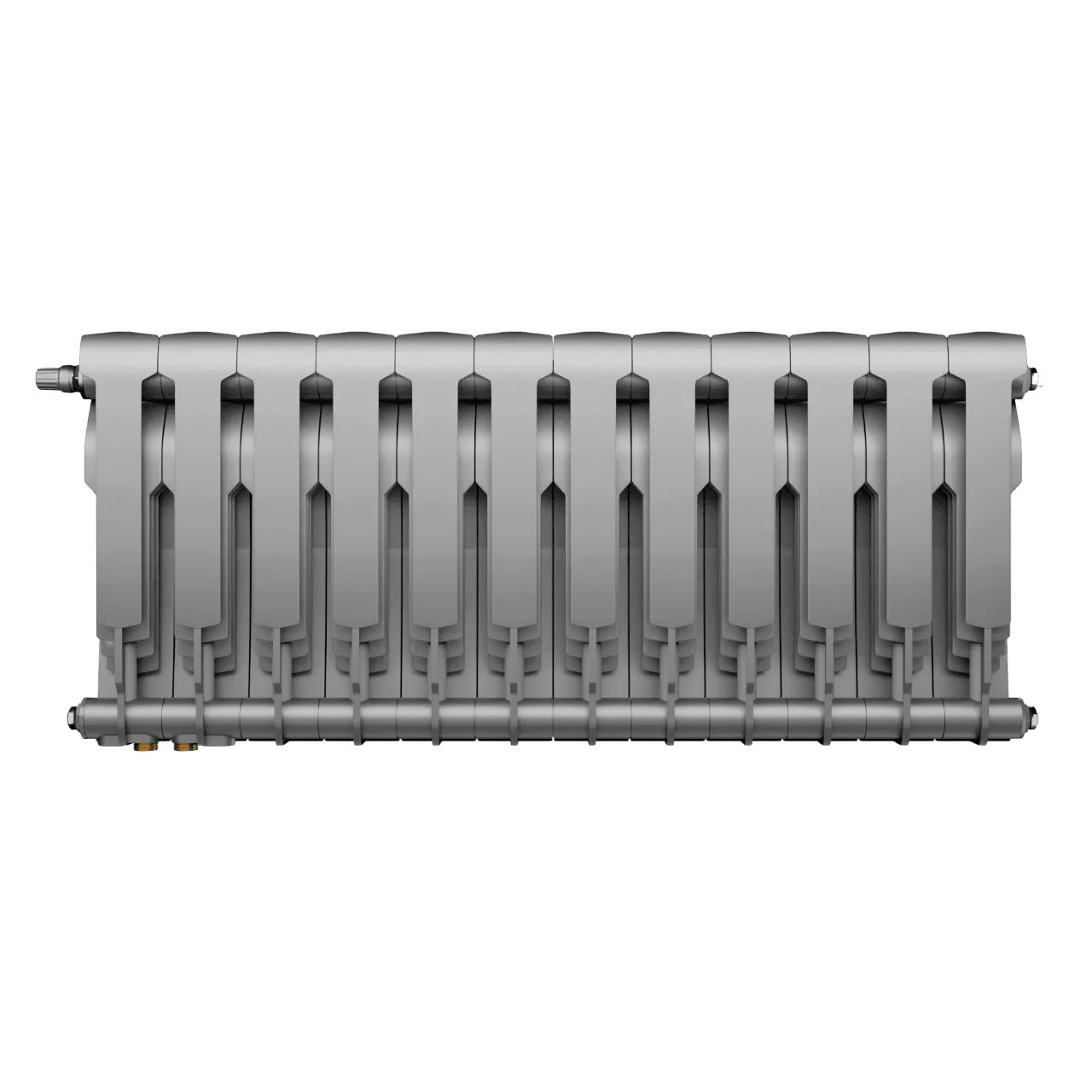 Радиатор Royal Thermo BiLiner 350 Silver Satin - 12 секц. (3)