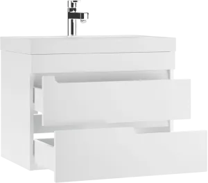 Тумба с раковиной АЙСБЕРГ Unit 70 Веста с двумя ящиками В2 (3)