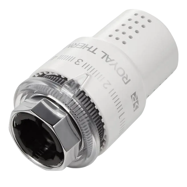 Термоголовка жидкостная Royal Thermo-Design М30х1,5 (белый) (2)