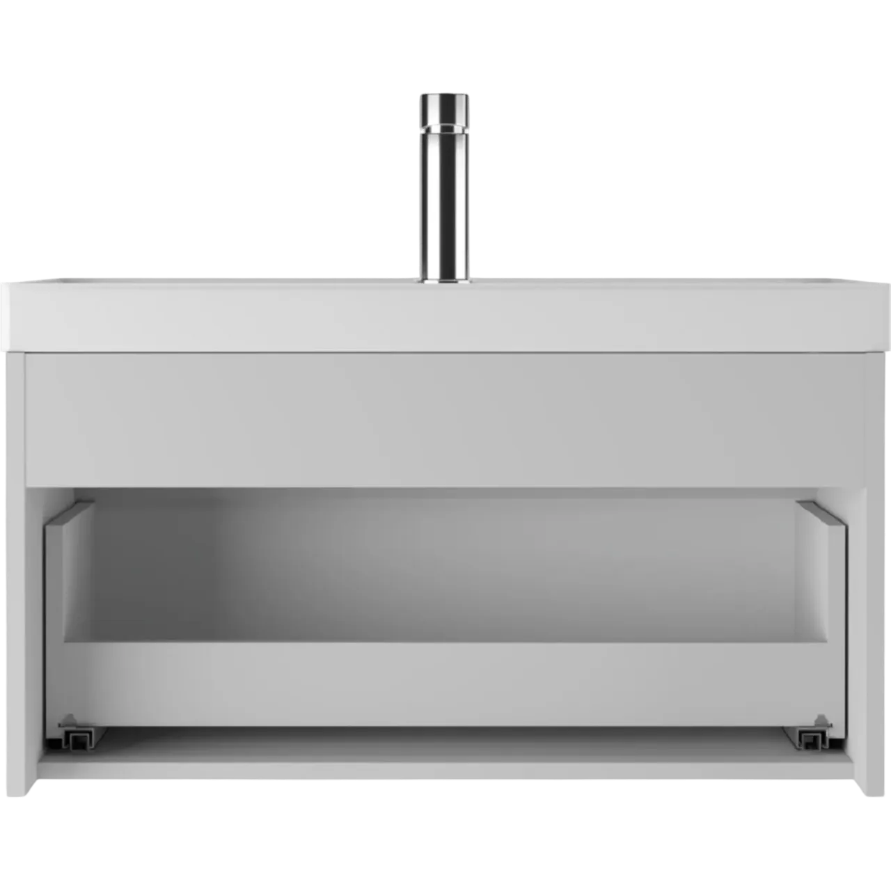 Тумба с раковиной Айсберг-Бриз 80 под умывальник Unit B1 (2)