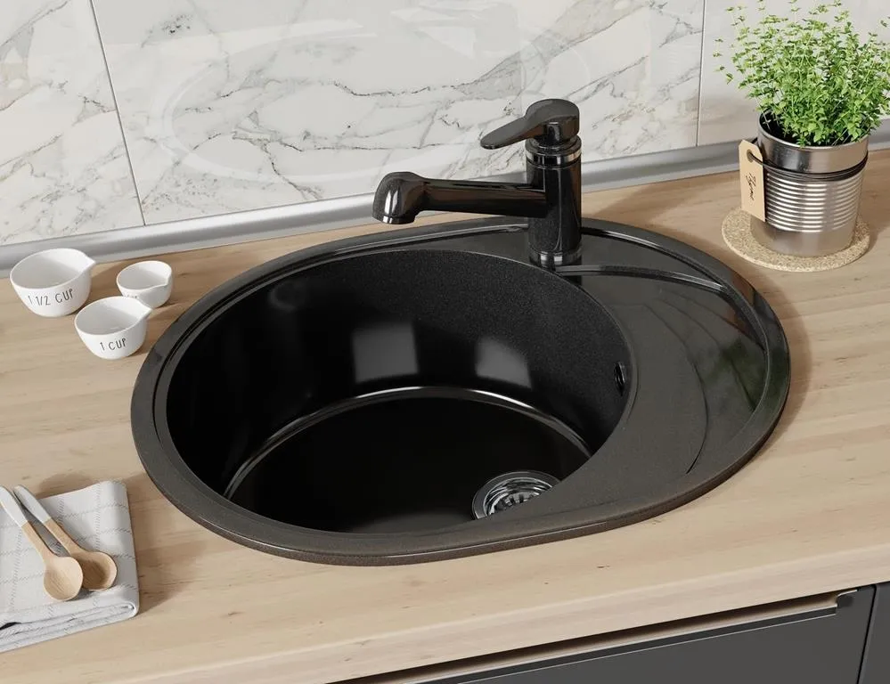 Мойка Emar-ЕММ-156 Чёрная (2)