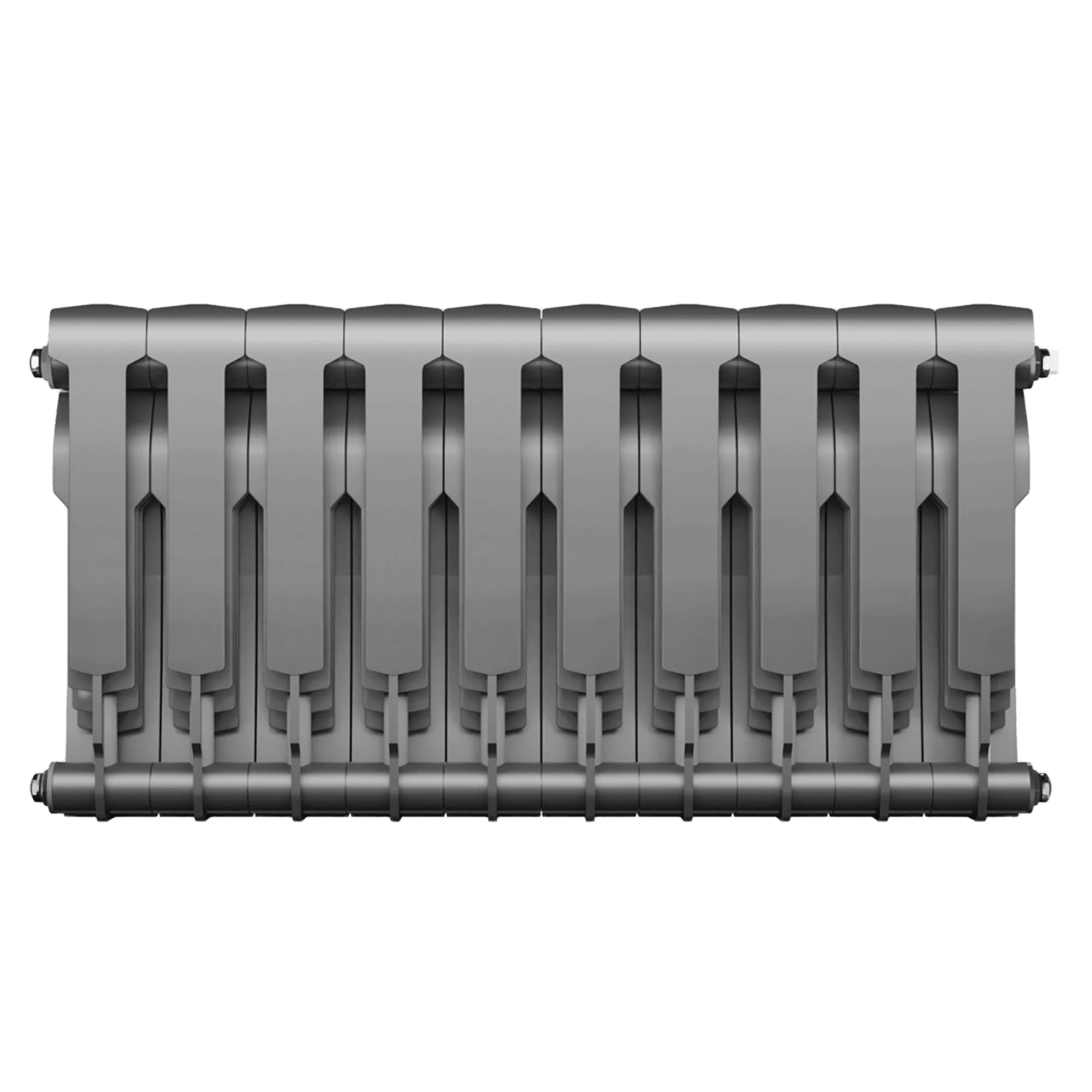 Радиатор Royal Thermo-BiLiner 350 Silver Satin - 10 секц (3)