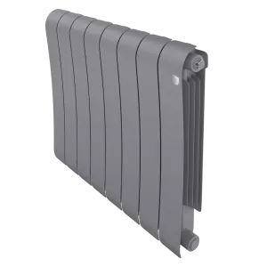 Радиатор биметаллический Royal Thermo Infinity 500 Silver Satin - 8 секц.