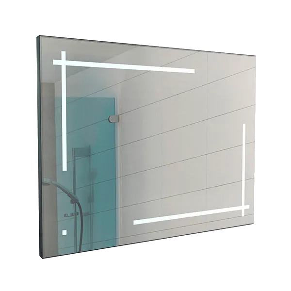 Зеркало с подсветкой Sansa Ray 70x70 [Квадратное, Чёрный, Сенсор, SR1038Z]