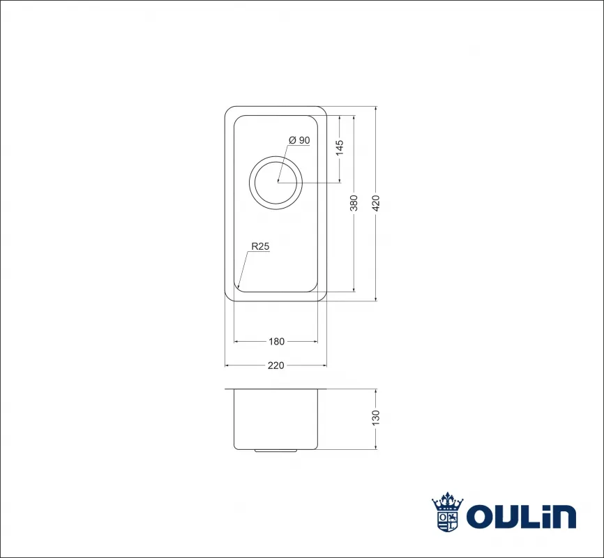 Мойка для кухни Oulin-OL-0361 (3)