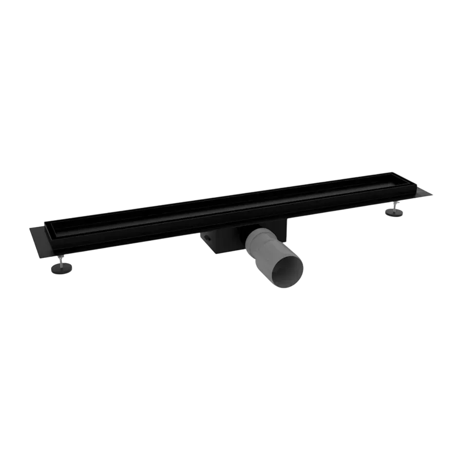 Душевой лоток Watersense Amelia 60x10 W00462 черный (3)