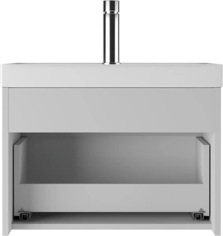 Тумба с раковиной Айсберг-Unit 60 Бриз с одним ящиком В1 (4)