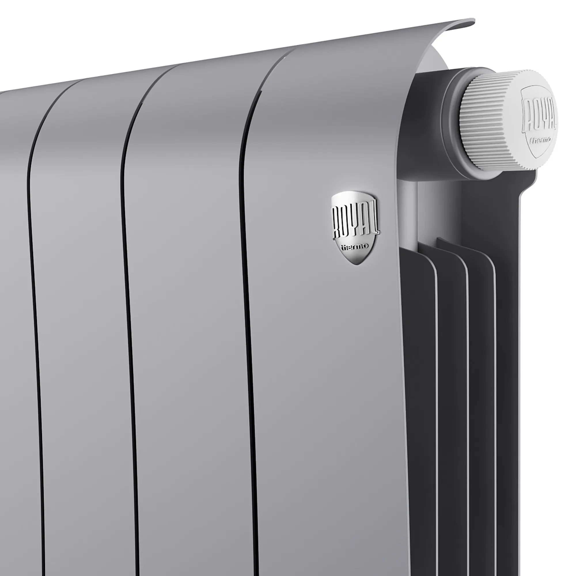 Радиатор биметаллический Royal Thermo Infinity 500 Silver Satin VR80 - 12 секц (4)