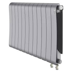Радиатор биметаллический Royal Thermo Infinity 500 Silver Satin VR80 - 12 секц
