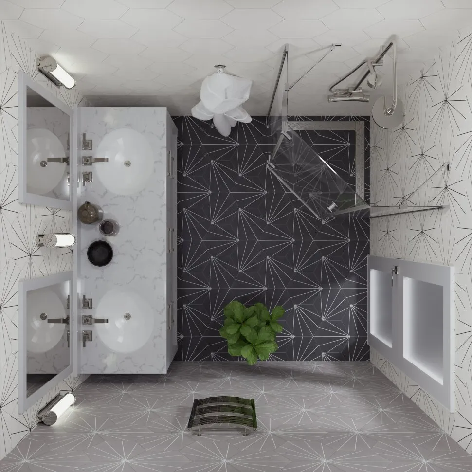 Душевое ограждение Сигма-Хром 90x90 (6)