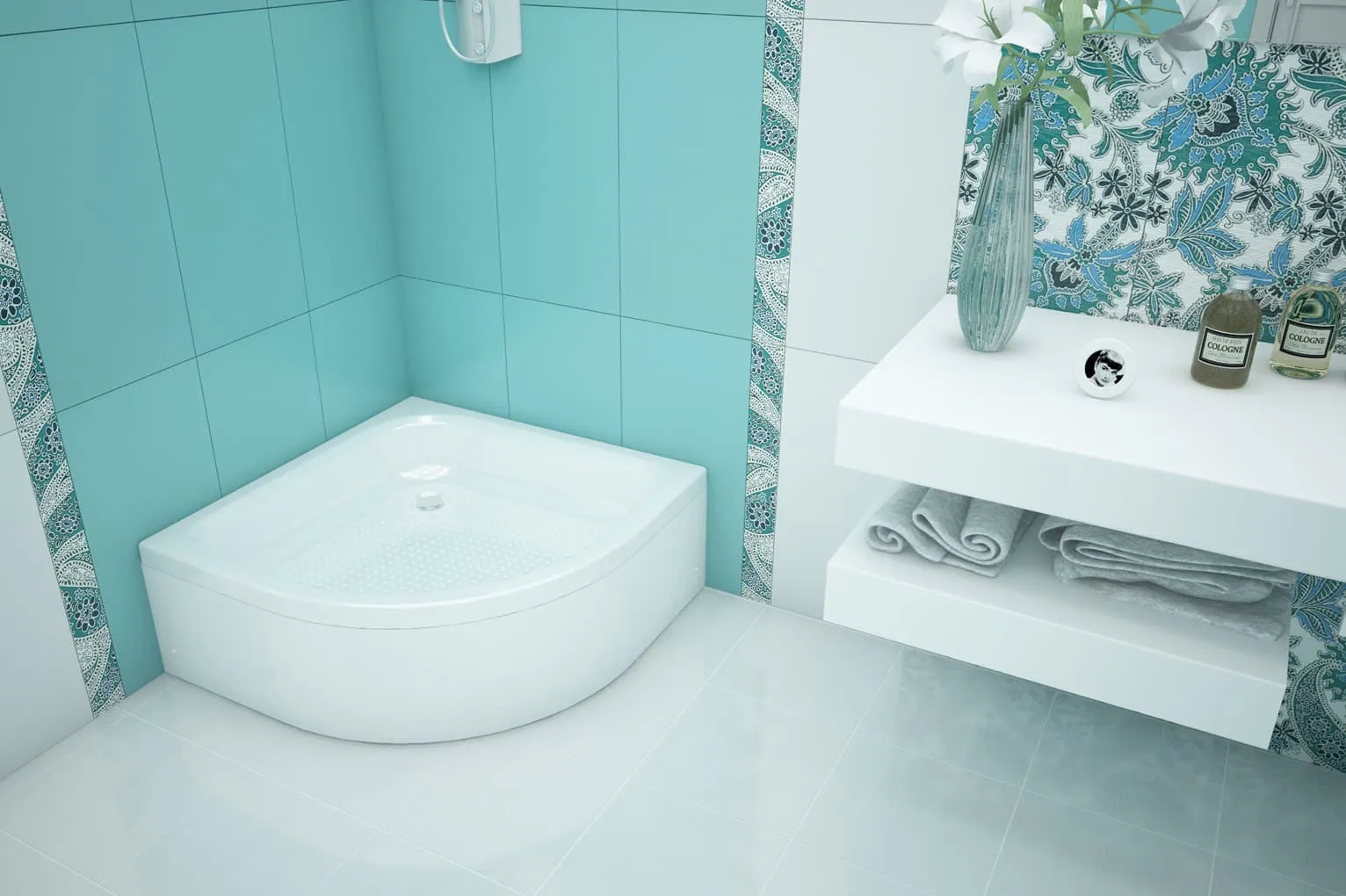 Акриловый душевой поддон Метакам Classic S (6)