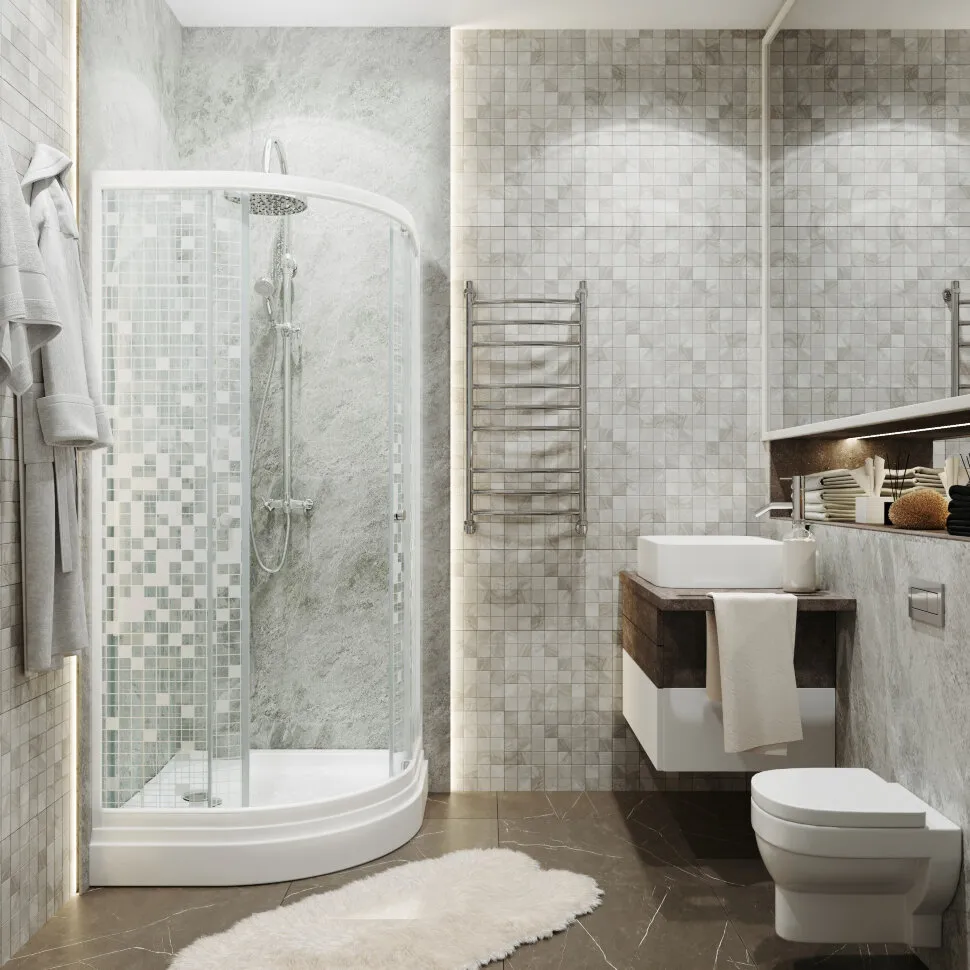 Душевой уголок Triton-Мозаика 90x90 А (3)