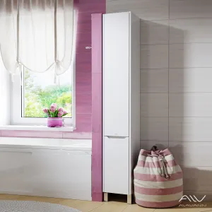 Шкаф-пенал Alavann Crystal 30 белый