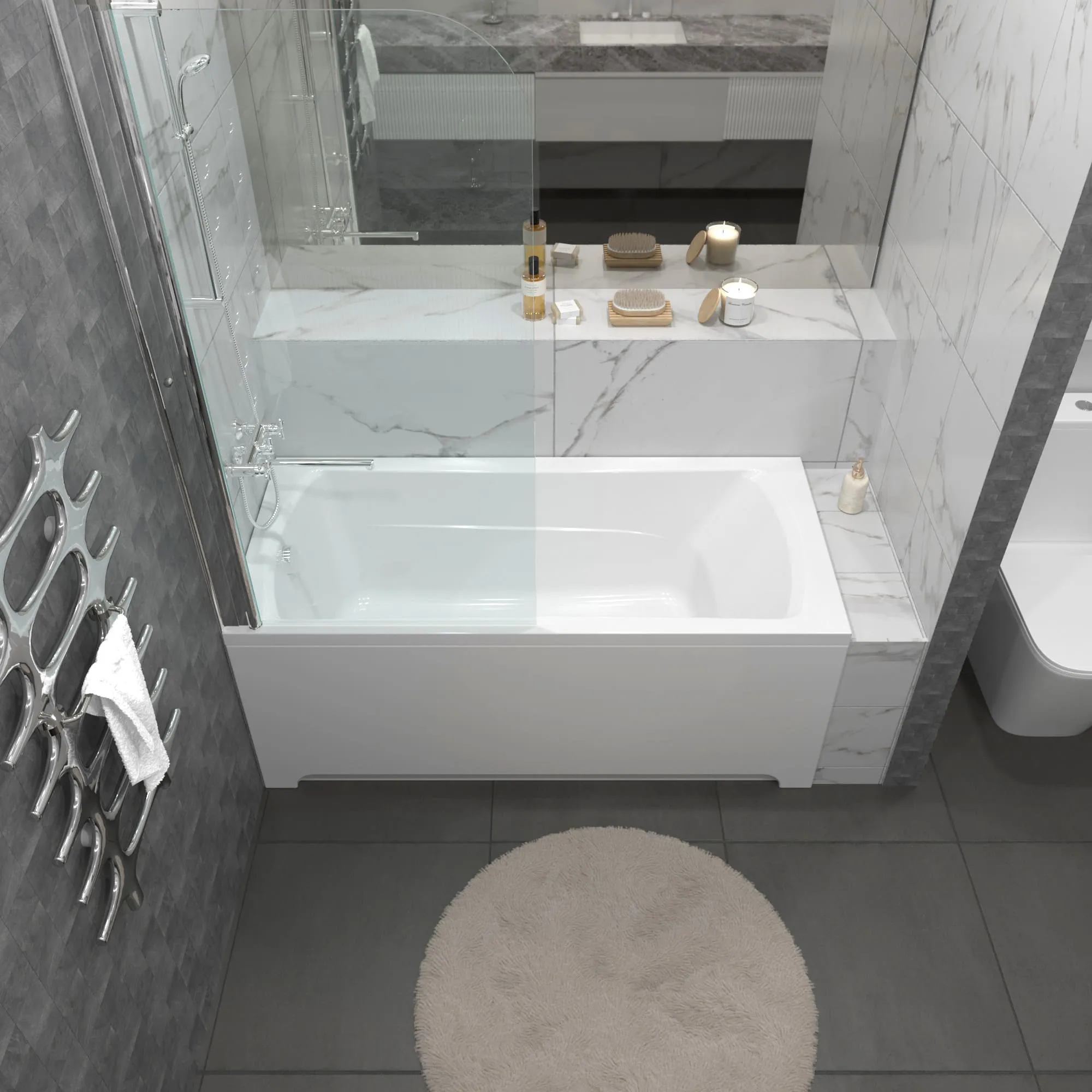 Ванна акриловая Triton Лира 150x70 (6)