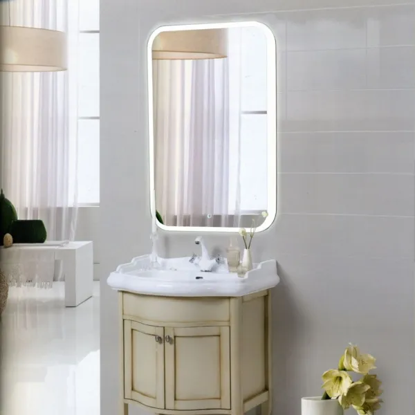 Зеркало с подсветкой Calypso Glamour Led 50x70 [Прямоугольное, Сенсор, ЗЛП243]