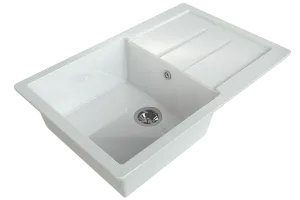 Мойка каменная Maxstone MS-30 Белый металлик