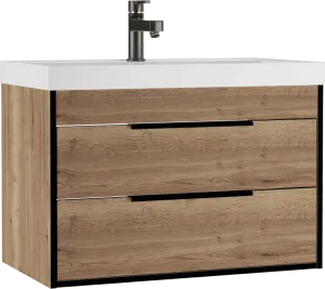 Тумба с раковиной Домино-Unit 80 Альфа B2