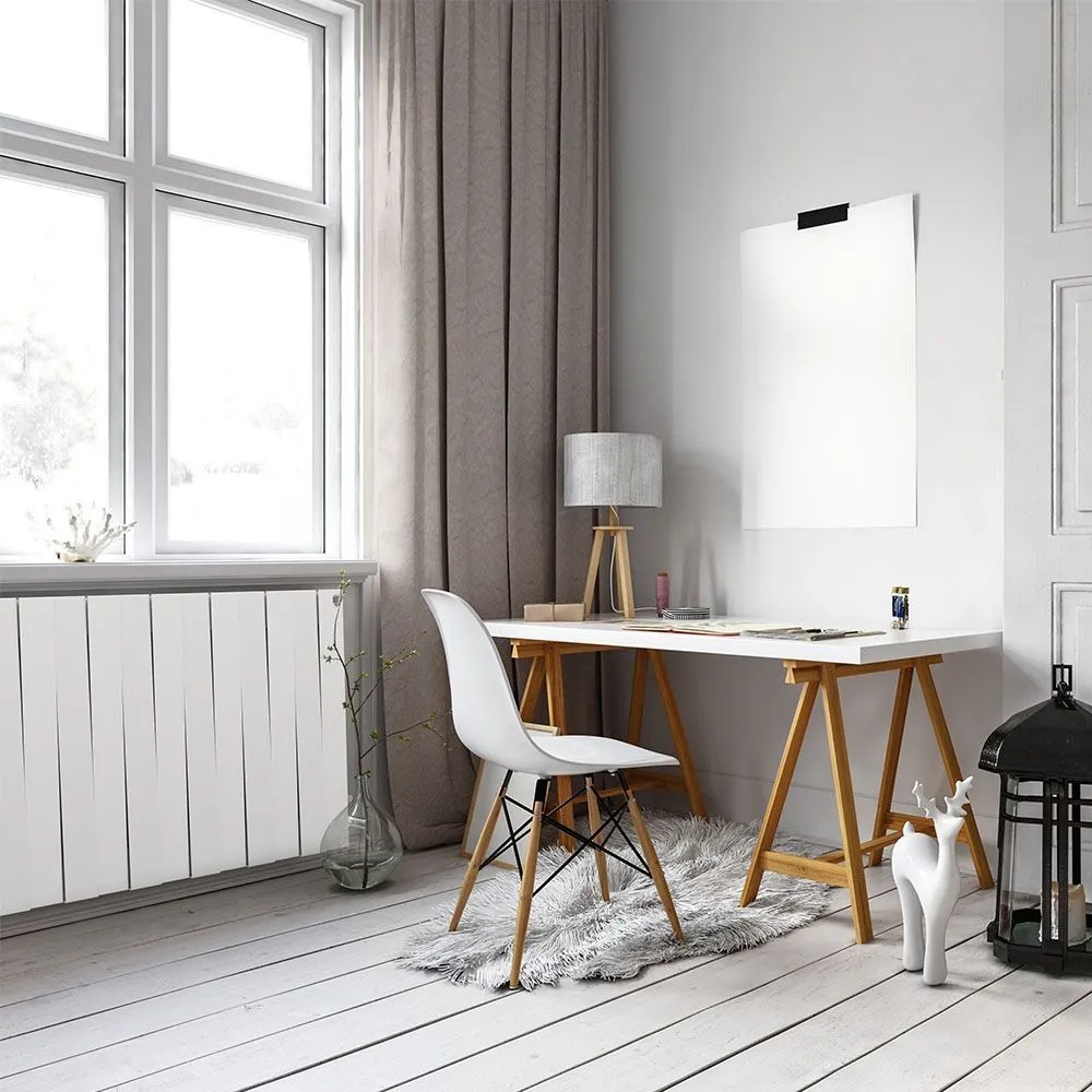 Радиатор секционный биметалл Royal Thermo PianoForte 500 Bianco Traffico - 4 секц. [4 секц., Боковое