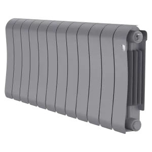 Радиатор биметаллический Royal Thermo Infinity 300 Silver Satin - 12 секц