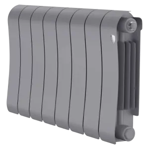Радиатор биметаллический Royal Thermo Infinity 300 Silver Satin - 8 секц.
