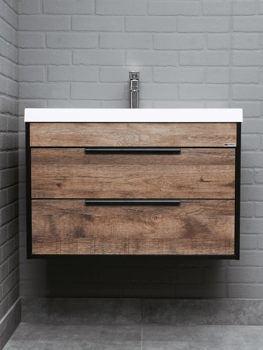 Тумба с раковиной Домино-Unit 80 Альфа B2 (5)