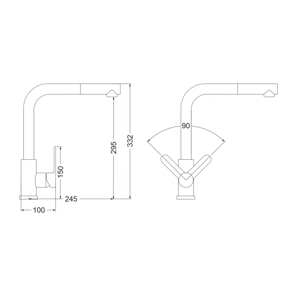 Смеситель Oulin OL-8607S (3)