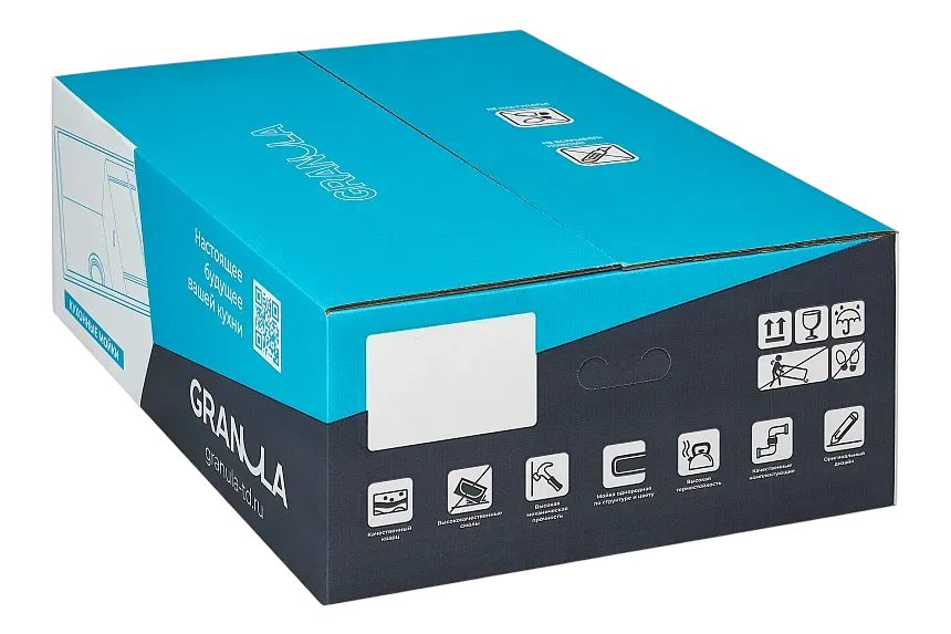 Мойка Granula 7001 АРКТИК (БЕЛЫЙ) Кварц (4)