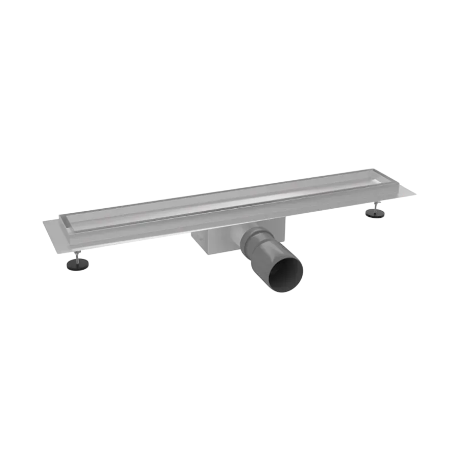 Душевой лоток Watersense Amelia W00457 50x10, под плиткунержавеющая сталь (3)
