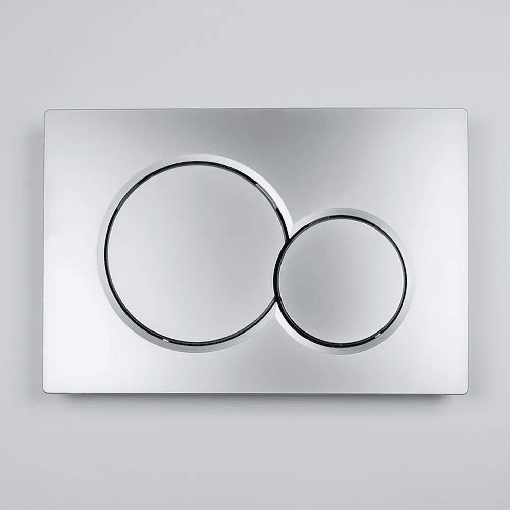 Кнопка смыва для инсталляции Calypso CS10MCT, хром матовый (2)