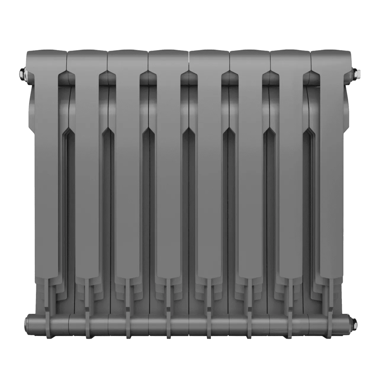 Радиатор Royal Thermo BiLiner 500 Silver Satin - 8 секц (3)