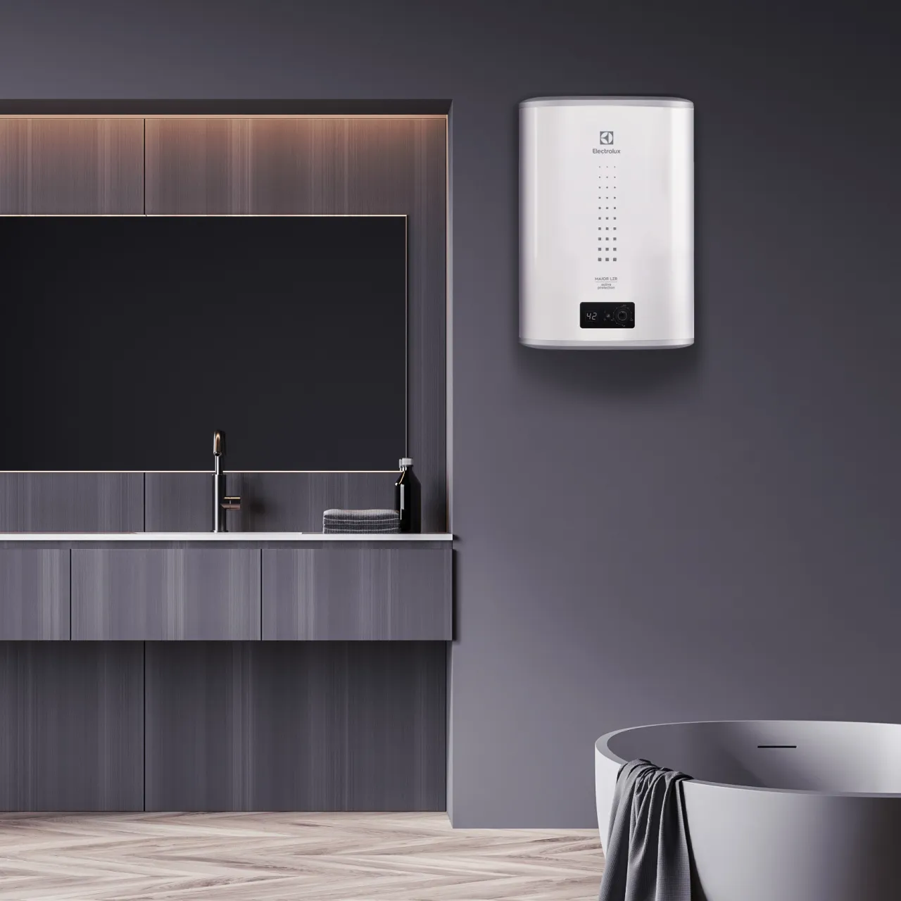 Водонагреватель Накопительный Electrolux Major LZR 3 [30 л, V/H ,1,5 кВт, Белый, НС-1283432]