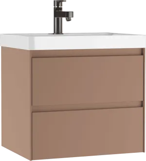 Тумба с раковиной Домино-Unit 60 Verona В2 Мокко Домино