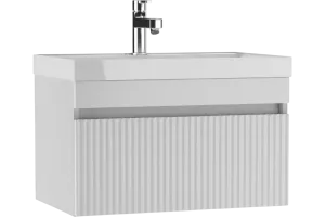 Тумба с раковиной Айсберг-UNIT 70 Бриз с одним ящиком В1