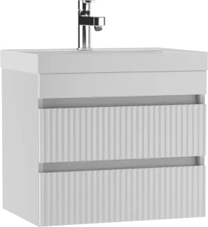 Тумба с раковиной Unit 60 Бриз с двумя ящиками В2