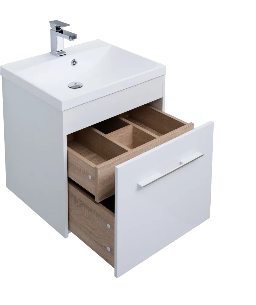 Тумба с раковиной Aquanet Августа 58 2