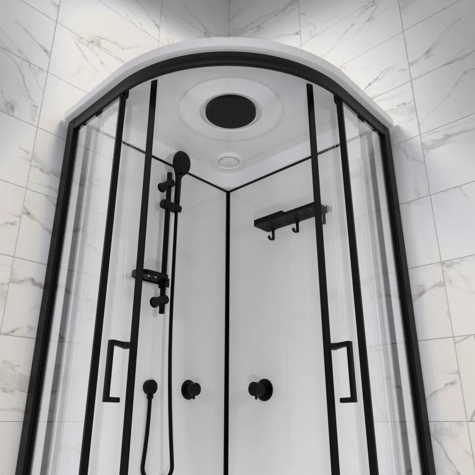 Душевая кабина Triton Прайм-Блэк 90x90 А (5)