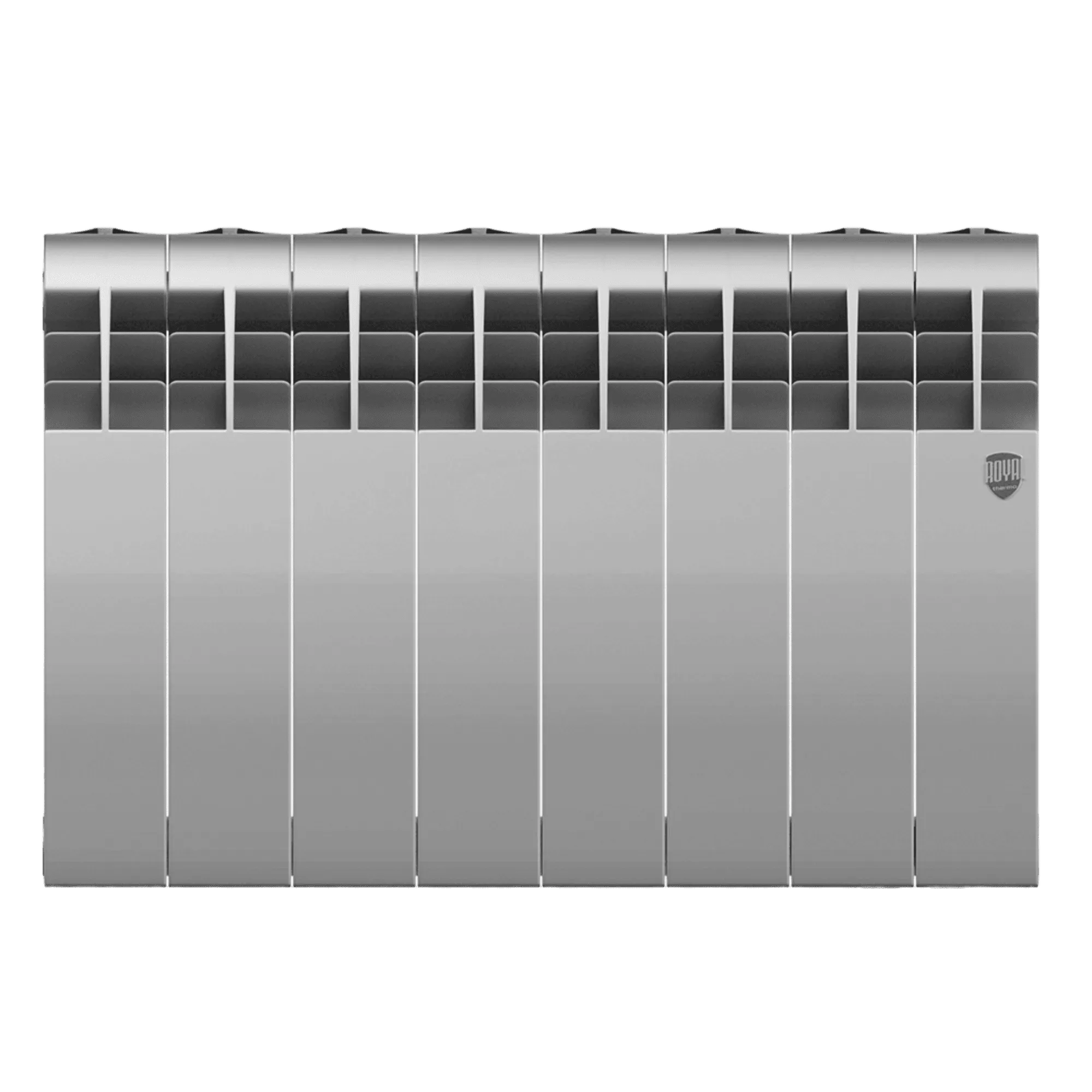 Радиатор Royal Thermo BiLiner 350 Silver Satin - 8 секц. (2)