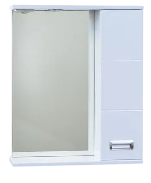 Шкаф-зеркало Emmy Монтана 60 R