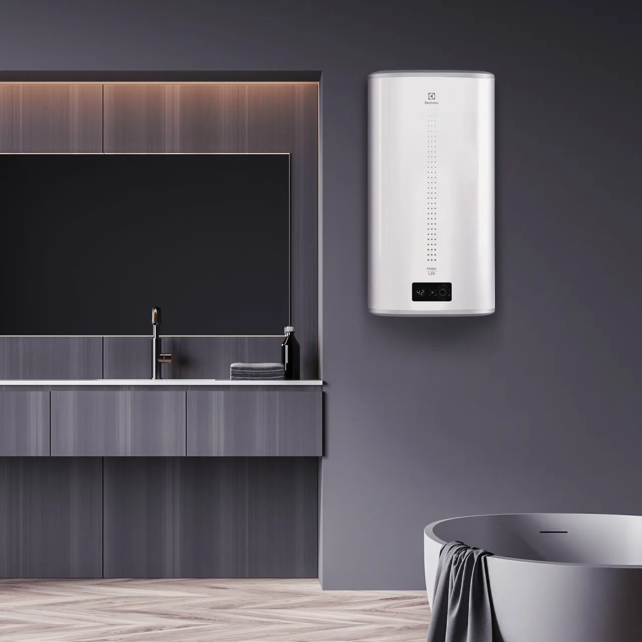 Водонагреватель Накопительный Electrolux Major LZR 3 [50 л, V/H ,2 кВт, Белый, НС-1283441]