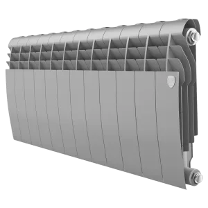 Радиатор Royal Thermo BiLiner 350 Silver Satin - 12 секц.