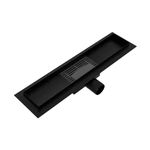 Душевой лоток Watersense-Amelia 40x10 W00460 чёрный (2)