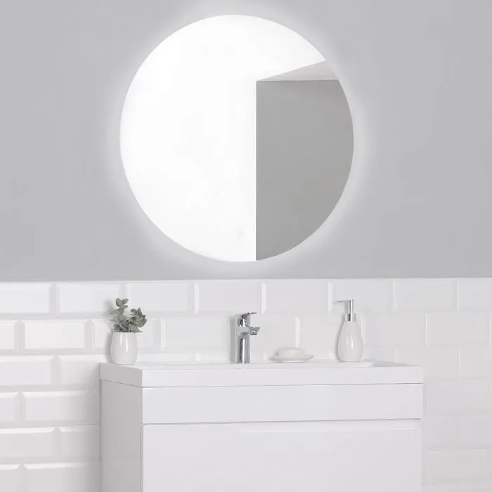 Зеркало с подсветкой Itana Oreol 70x70 [Круглое, Зеркало, Сенсор, 4627189089648]