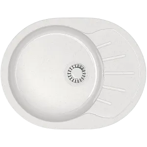 Кухонная мойка Bergg Z10 B010Q001 Белый лед
